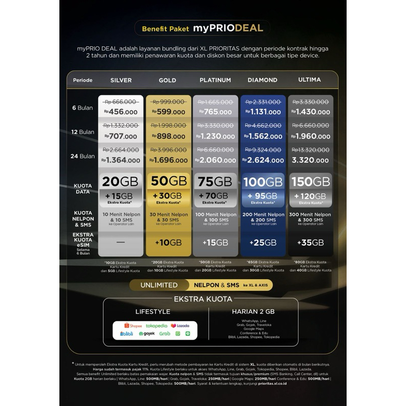 XL PRIORITAS 1TAHUN. LEBIH MURAH QUOTA LEBIH BANYAK