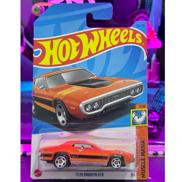 Hot wheels 71 Plymouth GTX