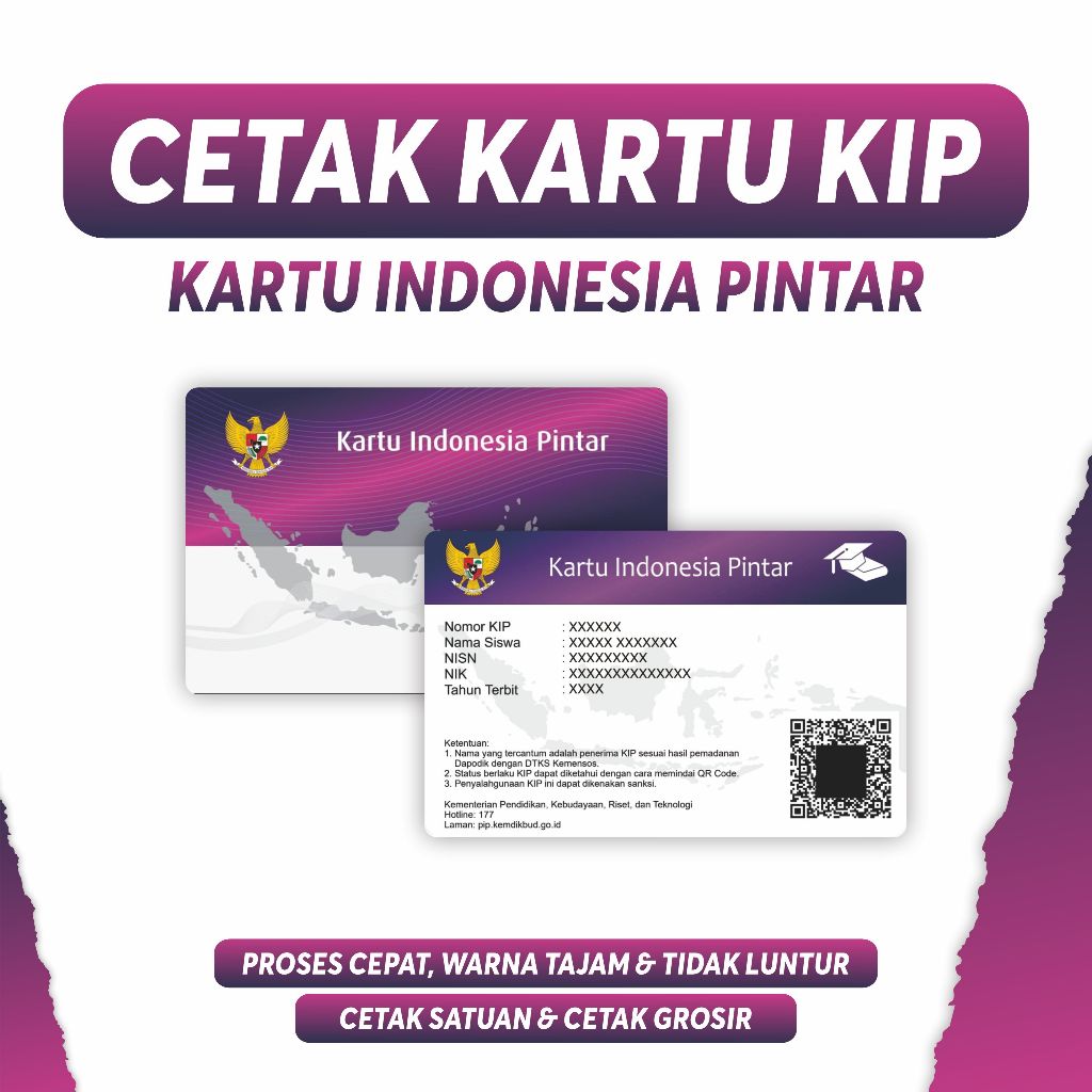 

Cetak Kartu KIP (Kartu Indonesia Pintar)