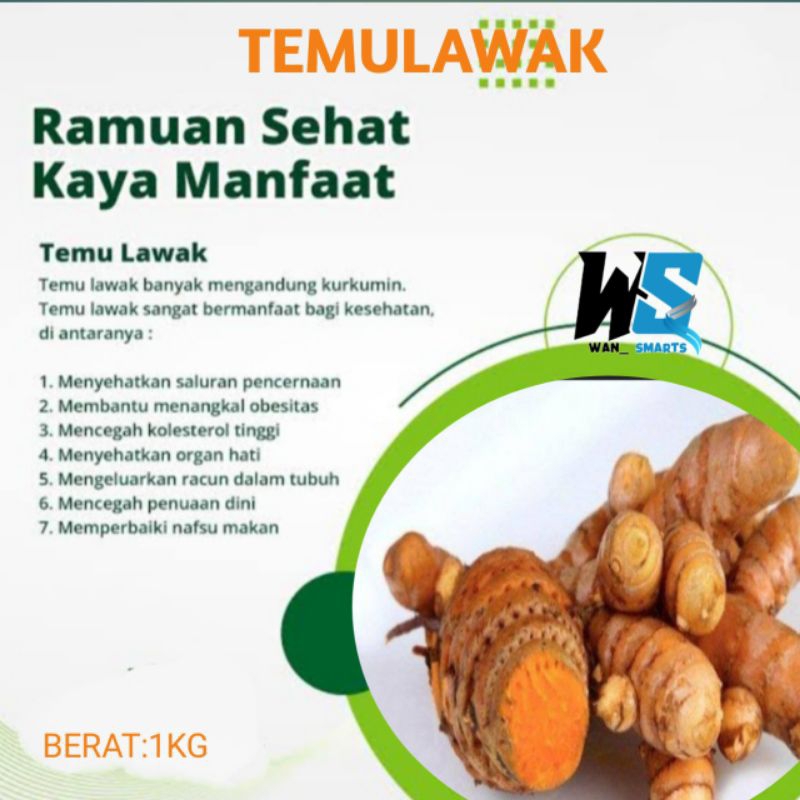 

Promo Temu lawak segar 1 kg - temulawak fresh