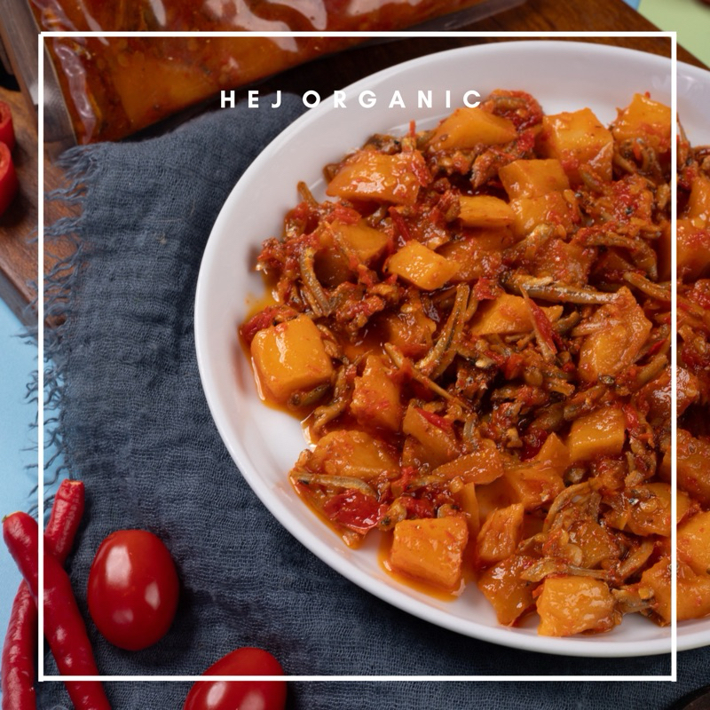 

Teri Kentang Balado Lauk Pauk