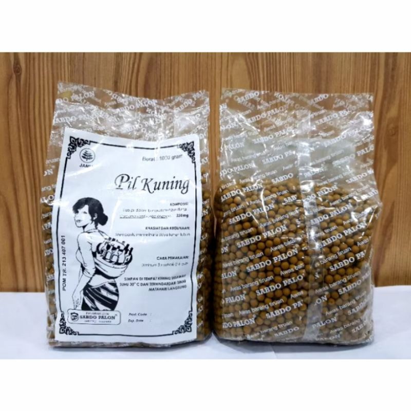 

ANEKA SNACK JAMU PIL KUNING PELUNTUR LEMAK & KOLESTEROL SABDONPALON KEMASAN 1000 GRAM