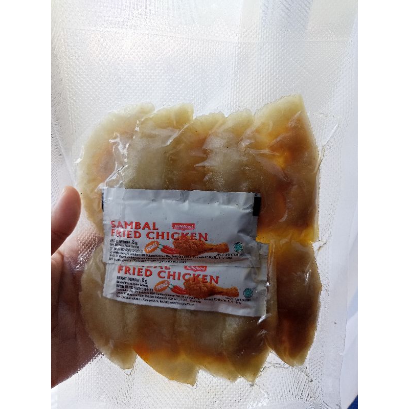 

CIRENG ISI/CIRENG GEMOY/CIRENG BUNTING AYAM SUWIR PEDAS ISI 10