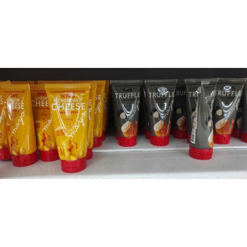 

kewpie truffle mayo 90gr / chedar cheese original Thailand / mayones / mayonaise