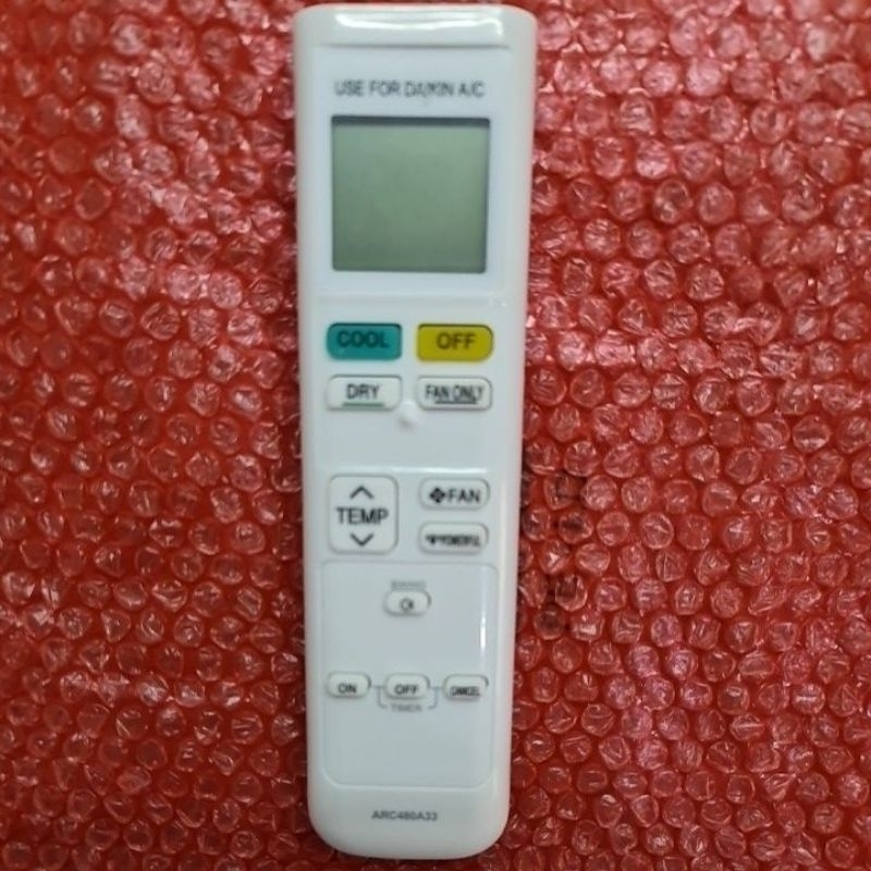 Remote AC splut DAIKIN thailand R32 Daikin FTC 1/2PK - 2PK baru