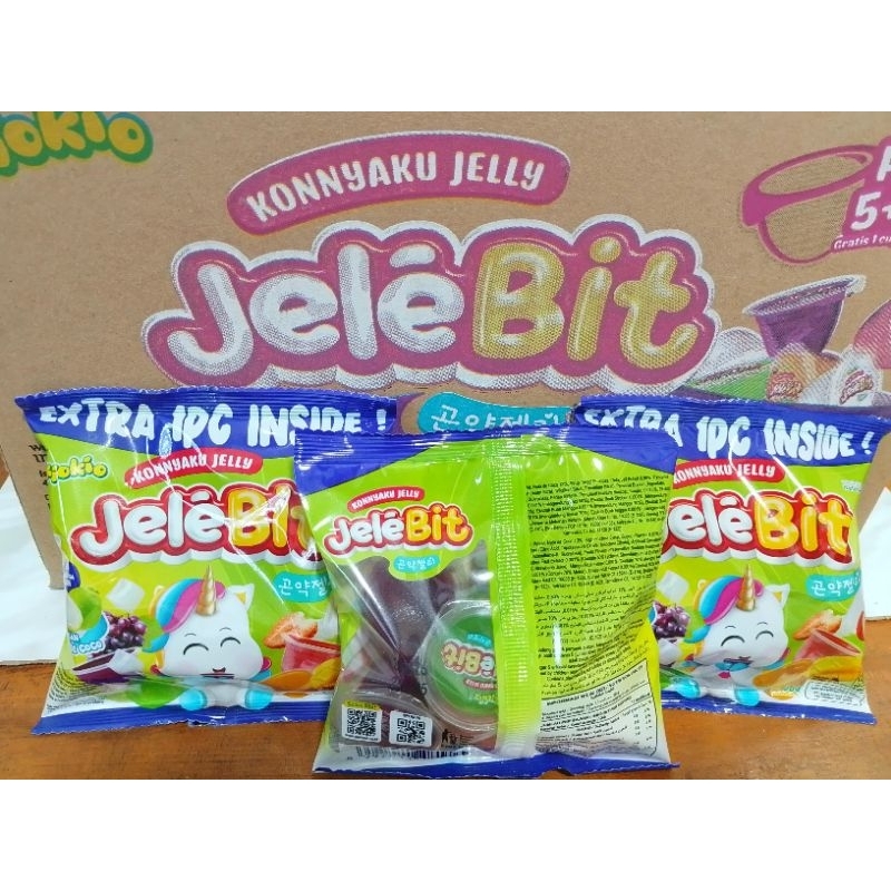 

KIO JELE BIT Jelly aneka Buahan Harga super murah Exp aman Ecer Dus