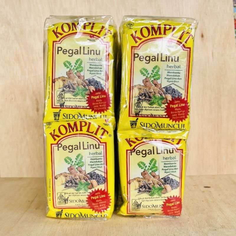 

Jamu Pegel Linu Komplit sido muncul isi 20 Sachet