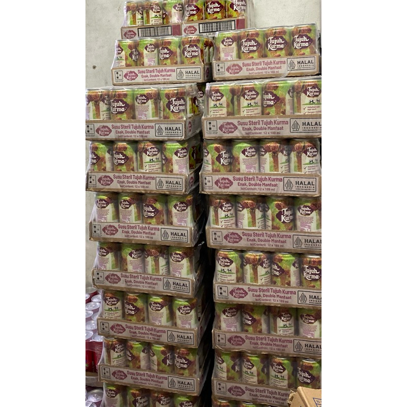 

Susu steril tujuh kurma 189mlx12pcs