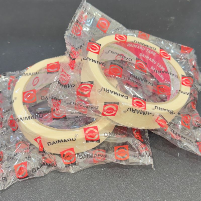 

lem kertas 1 inchi daimaru // masking tape DAIMARU asli // lakban cat 2.5cm
