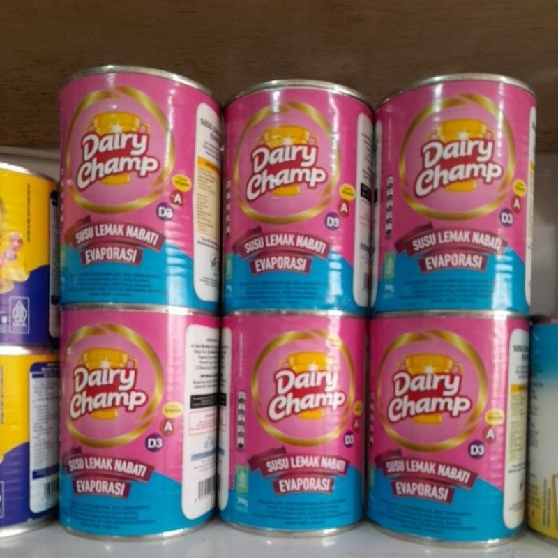 

Susu evaporasi Dairy champ