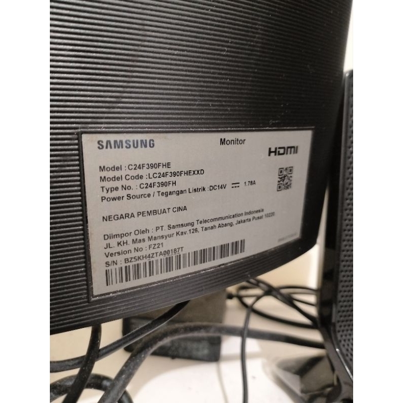 Monitor Samsung curve 24 inch