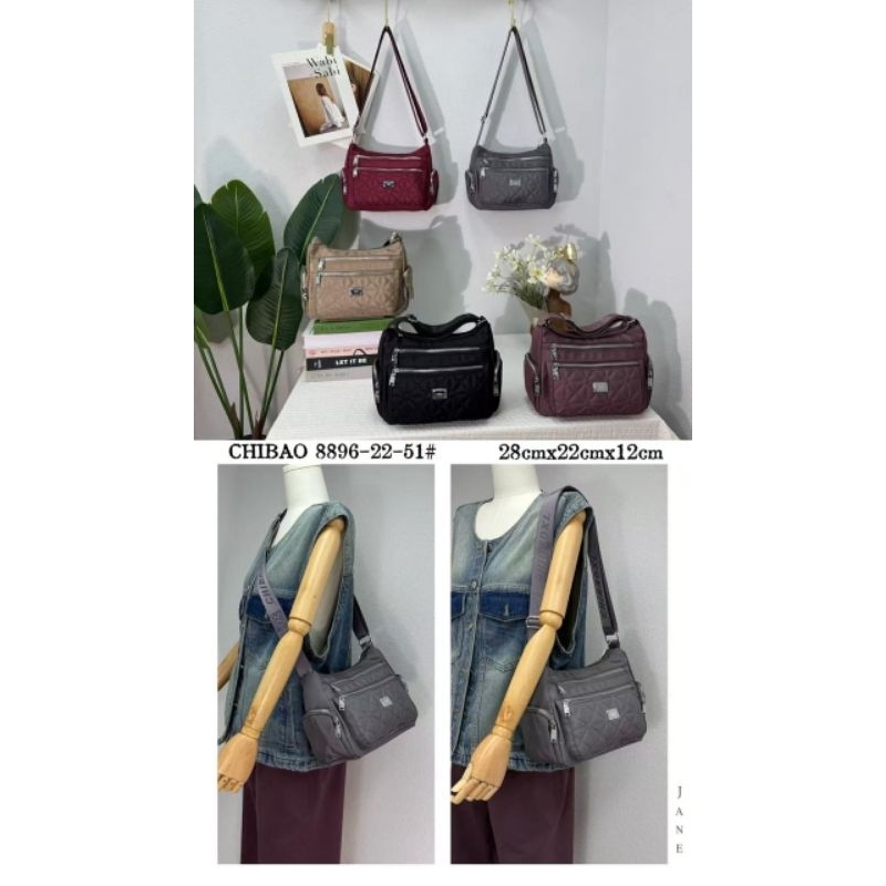 Produk Terbaik.. Tas selempang wanita CB 8896 Bahan kanvas original