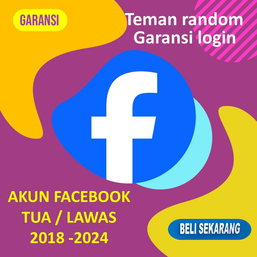 ATAR - Akun Facebook Akun Fb Tua Lawas Tahun 2018 - 2024 Garansi Login Murah