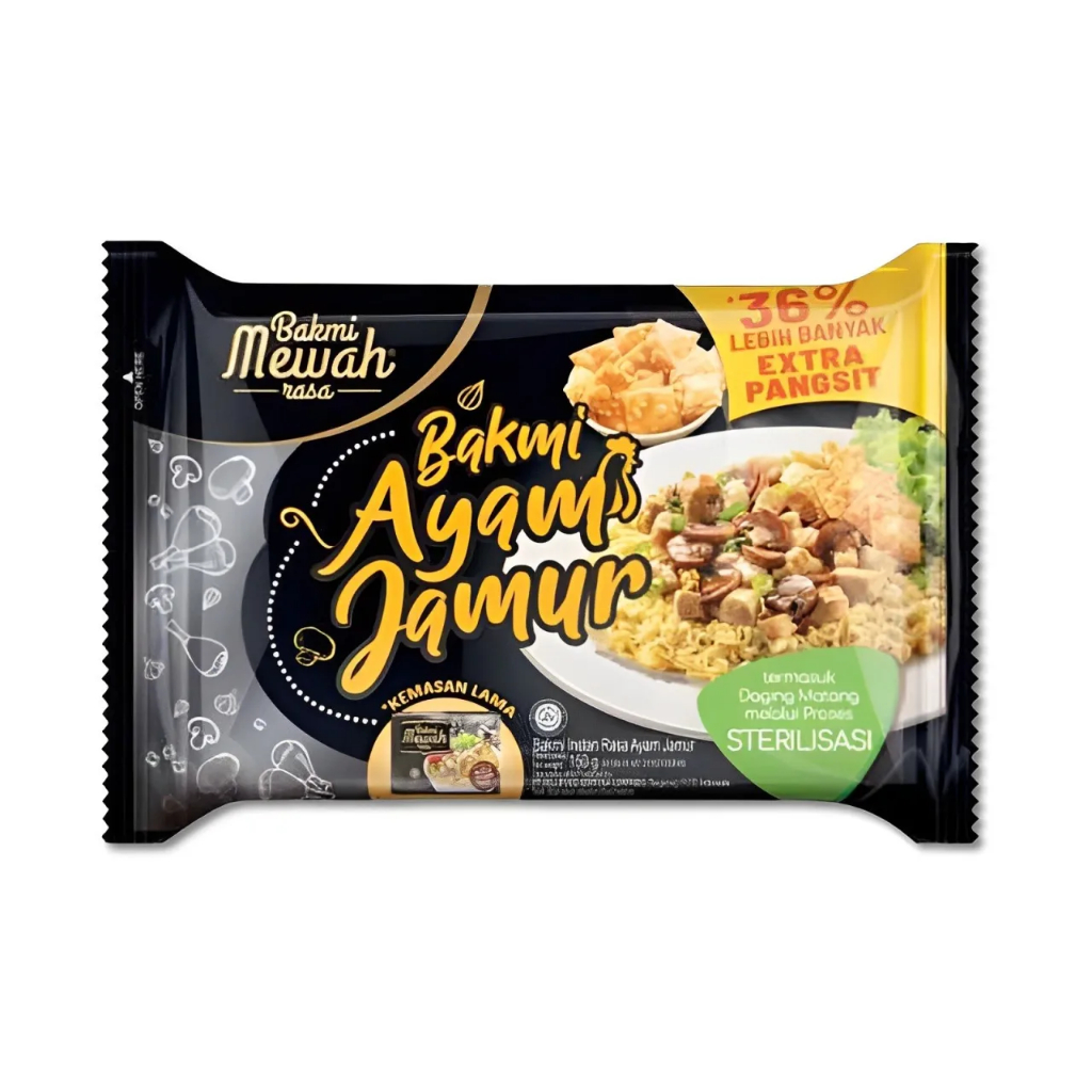 

BAKMI MEWAH BAKMI INSTANT AYAM JAMUR PCK 150g