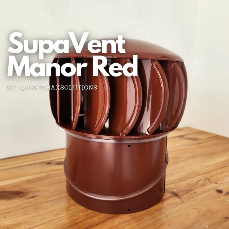 SUPAVENT Turbin Ventilator Rumah Gudang Pabrik - Manor Red