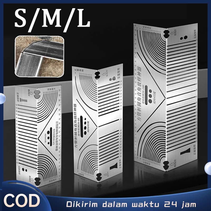 

Penggaris Sudut Derajat Penggaris 90 Derajat Penggaris Multifungsi Stainless Penggaris Drajat