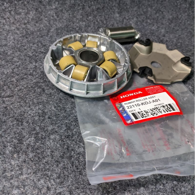 Rumah Roller Assy set untuk motor Genio-Beat Esp-Beat Street -Beat New - Scoopy 2021-2022 kode part 