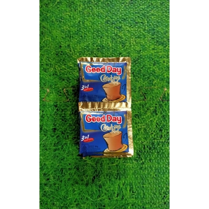 

Good Day Carrebian Nut - 1 Renceng Isi 10 Sachet