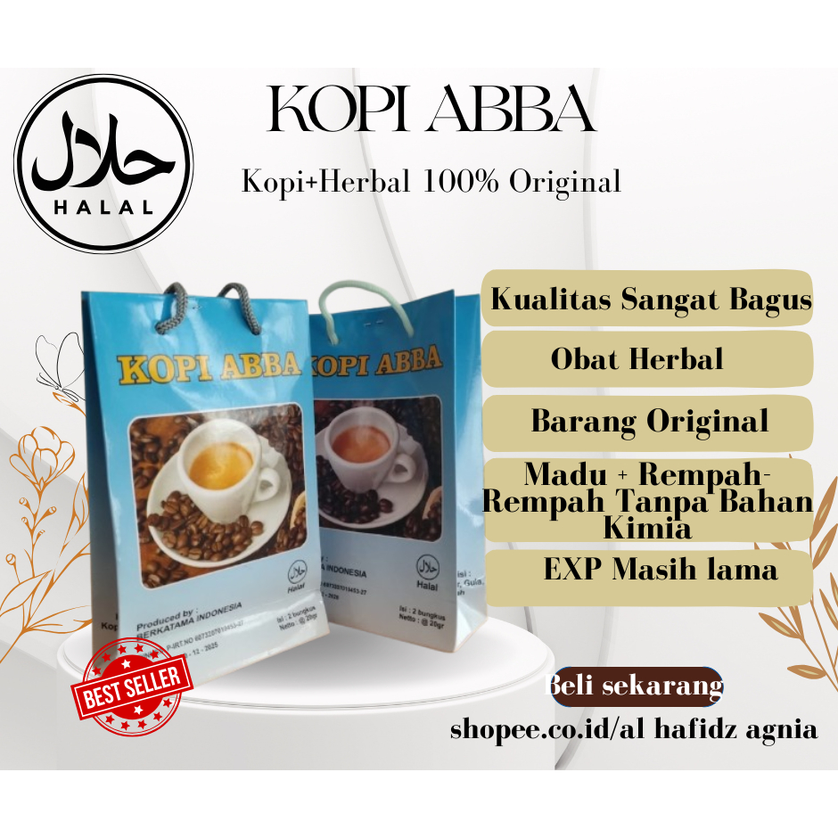 Kopi Abba (COD) Obat Kuat Kopi Jreng Obat Vitalitas Dan Stamina Pria Tahan Lama 100% Original