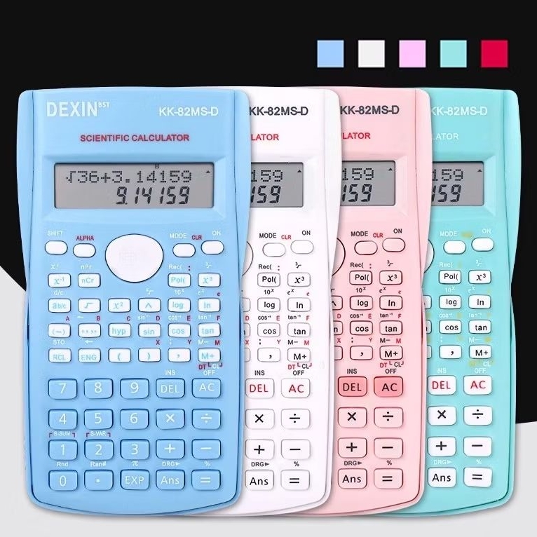 

Pgatk- Calculator Scientific. Function Scientific Kalkulator 24 Fungsi. Ada 4 Warna.