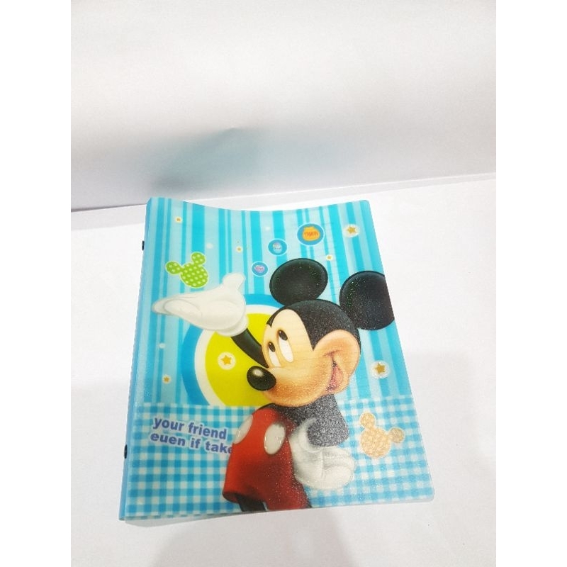 

Map Loose Leaf A5 / Binder A5 Karakter Kotak Mickey Mouse