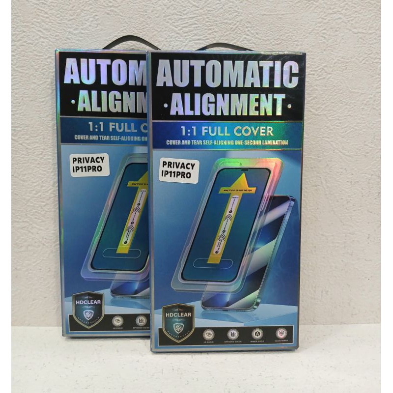 Iphone 11 pro|Tempered Glass Ultrafit|Superfit Privacy(Spy)|Clear.