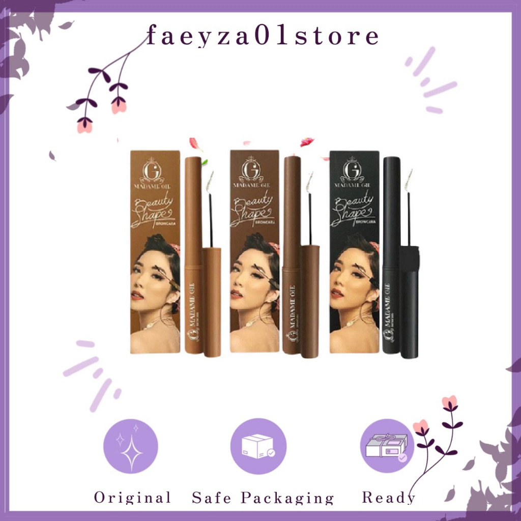Madame Gie Beauty Shape Browcara Brow Mascara - MakeUp Mascara Alis