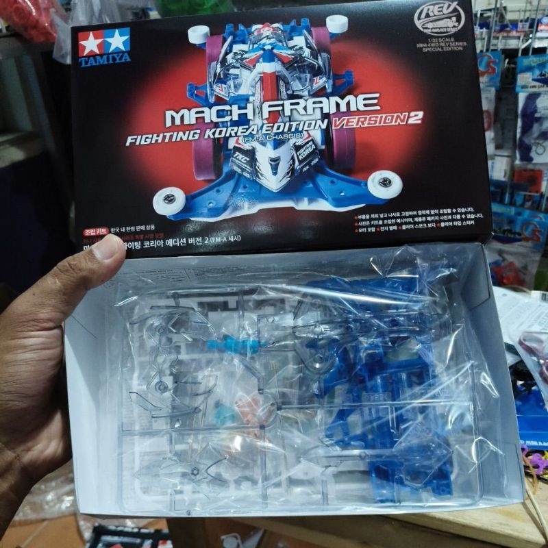 TAMIYA 92451 MACH FRAME FIGHTING KOREA EDITION VERSION 2 ( tanpa casis,akar,gearbox,dan dinamo )