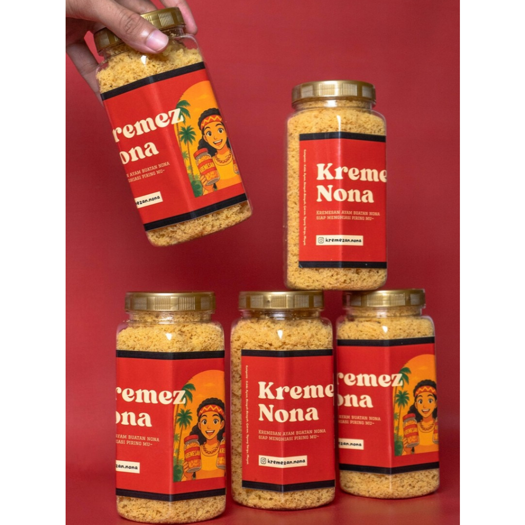 

Paket Hemat Nona 2 Toples | Kremesan Ayam Kriuk Gurih 150gr