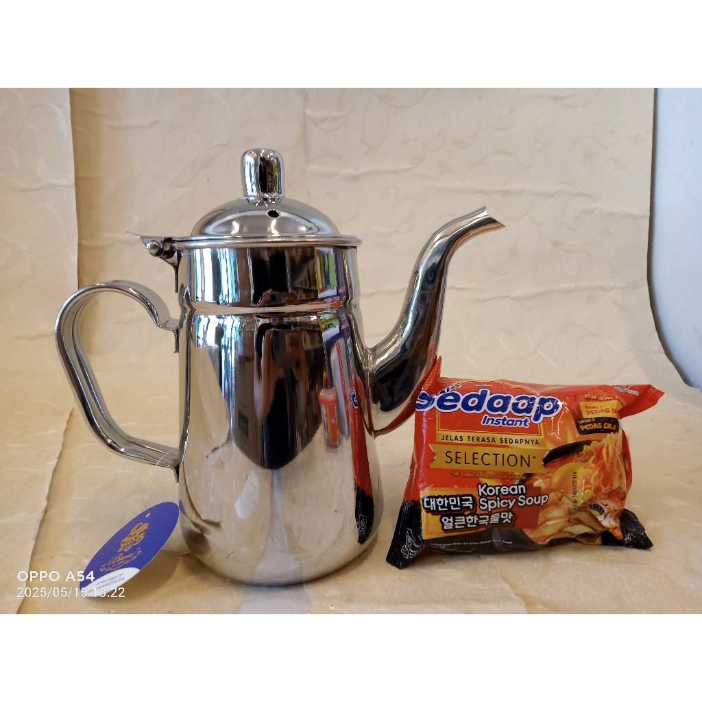 BIMA Teko Water Pitcher Stainless Steel 1.6 Liter 606216