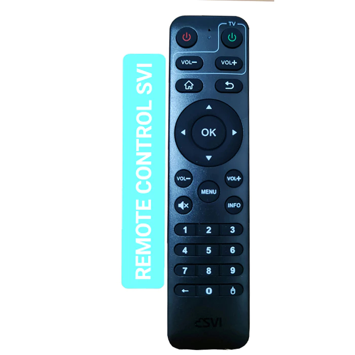 REMOTE SVICLOUD 3S/3LITE/8S/3PRO/8P/9S ANDROID TV BOX GARANSI RESMI (NO VOICE) COMMAND