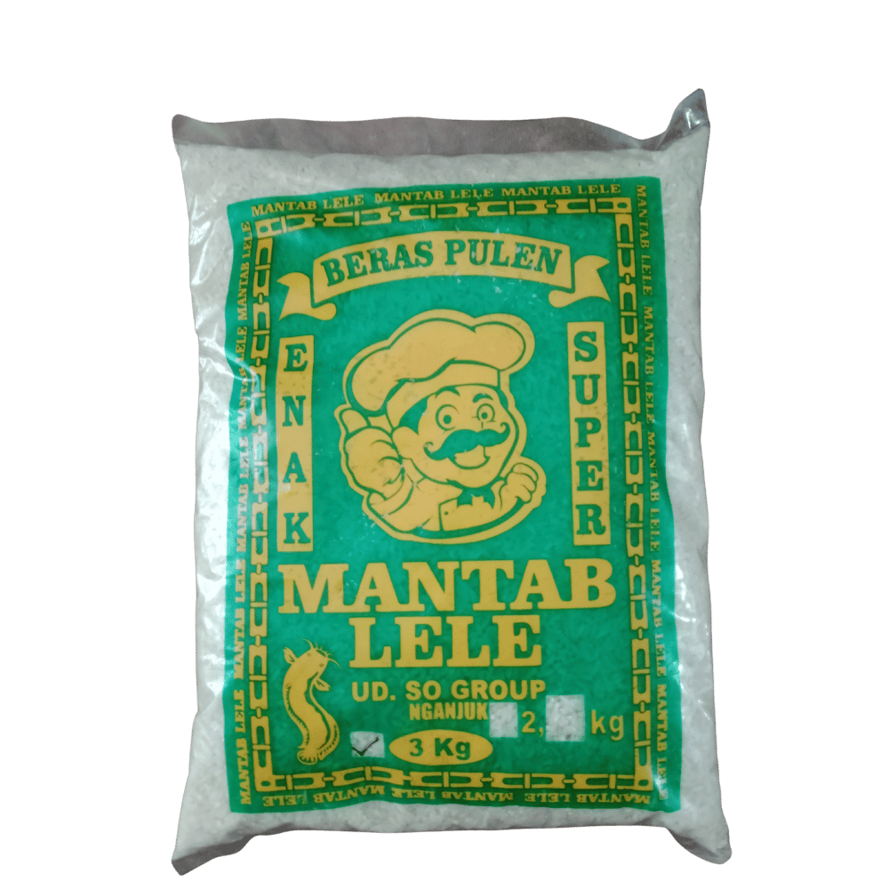 

Beras Mantab Lele 3kg