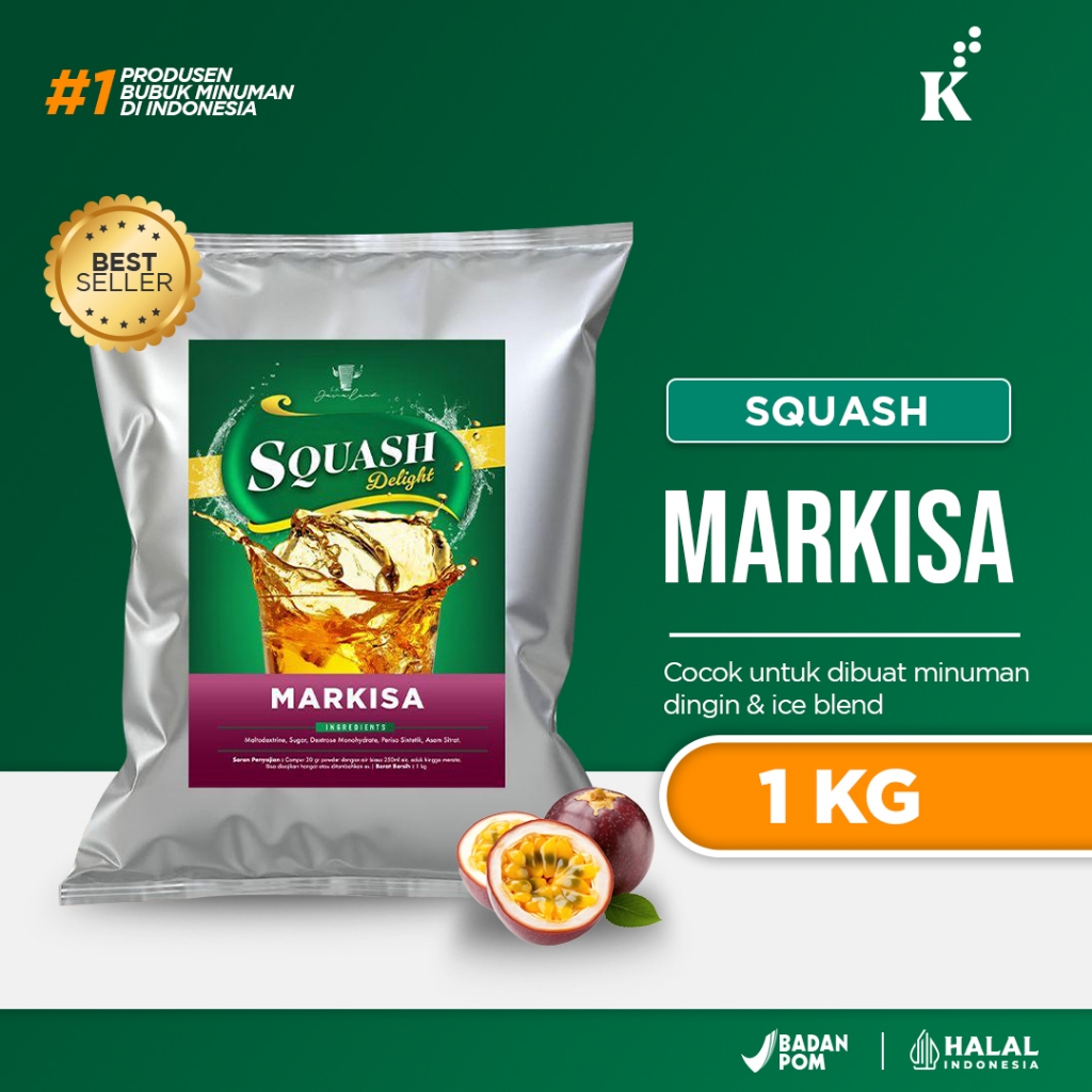 

Bubuk Minuman Squash Markisa Javaland 1kg