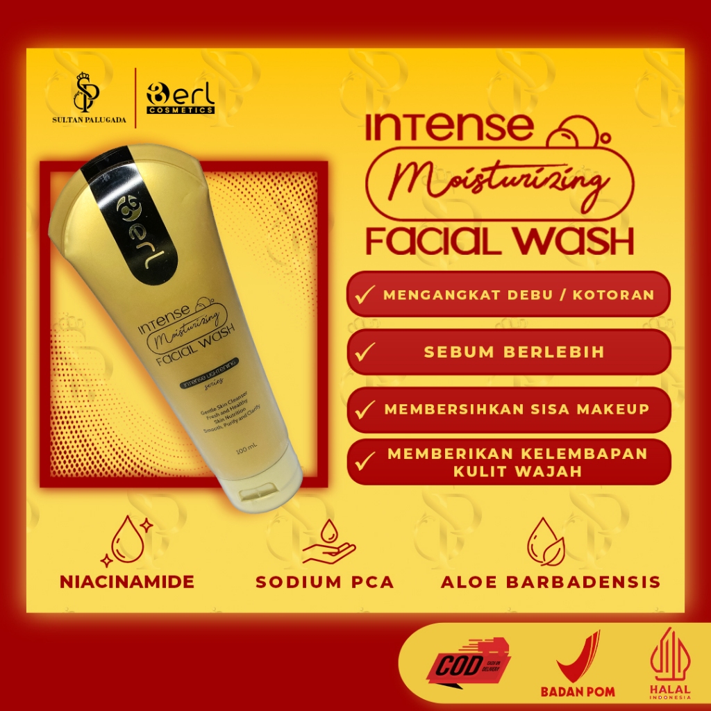 Facial Wash B Erl Beauty Sabun Cuci Muka Pembersih Wajah Cosmetic Skincare BPOM