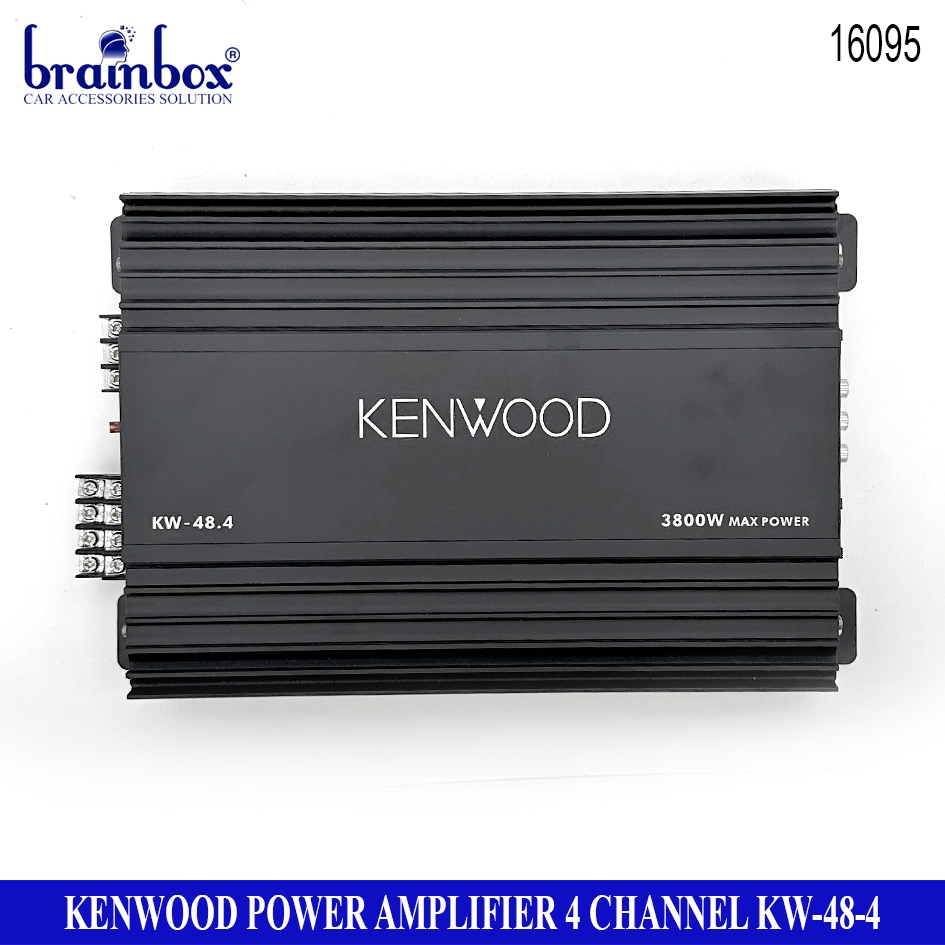Kenwood Power Amplifier 4 Channel KW-48-4 Audio Mobil