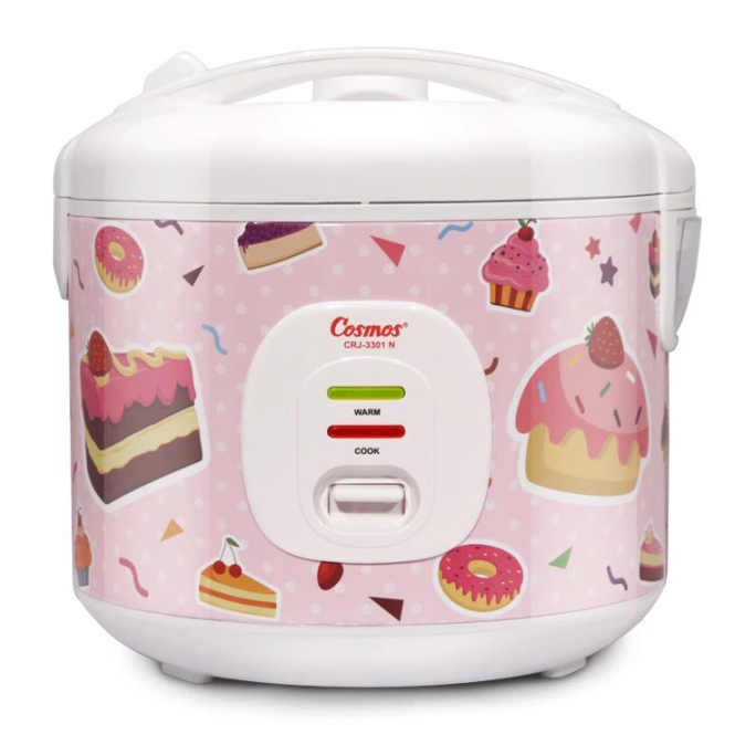 Cosmos Rice Cooker 1,8 Liter CRJ-3301NC / Magic Com 1,8L Cosmos CRJ 3301 NC - Garansi 1 Tahun