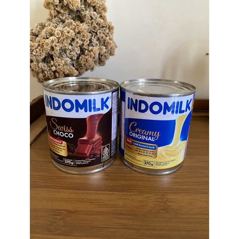 

SKM indomilk putih coklat 370ml
