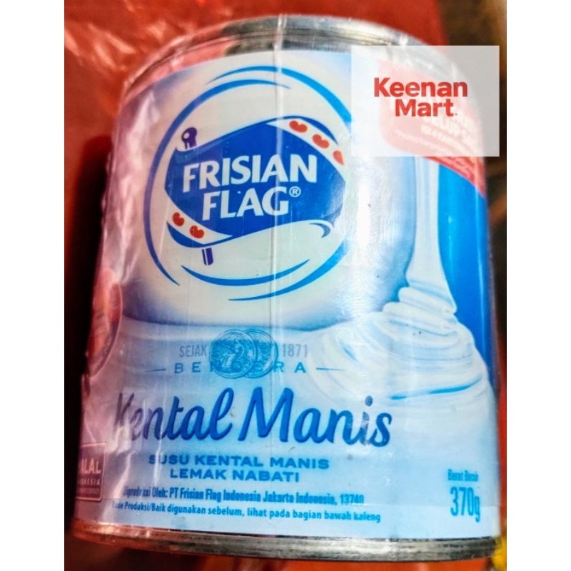 

Frisian Flag Susu Kental Manis Putih 370g Kaleng Klasik