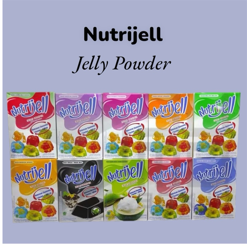 

Nutrijell Aneka Rasa Jelly Powder Puding Serbuk Instan Praktis 15 Gram Cemilan Manis