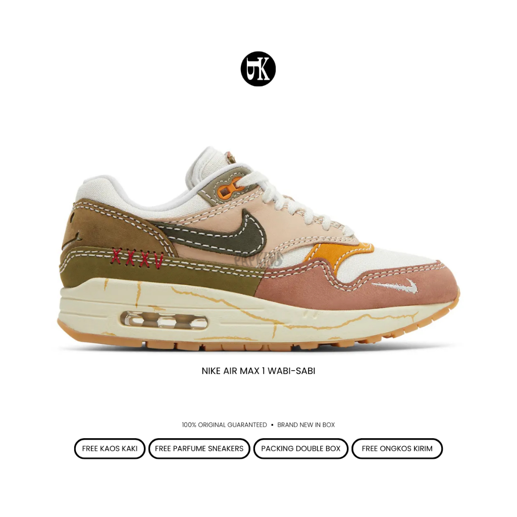 Sepatu Nike Air Max 1 Wabi-Sabi Brand New in Box