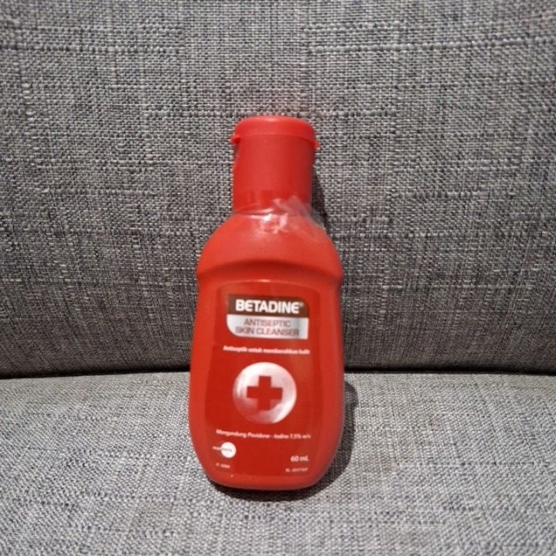 Betadine Sabun Cair 60ml / Betadine Skin Cleanser 60 ml EXPIRED MARET 2026