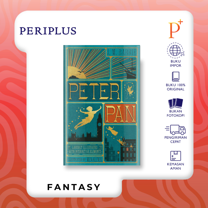 Peter Pan (Minalima Edition) by J. M Barrie - 9780062362223