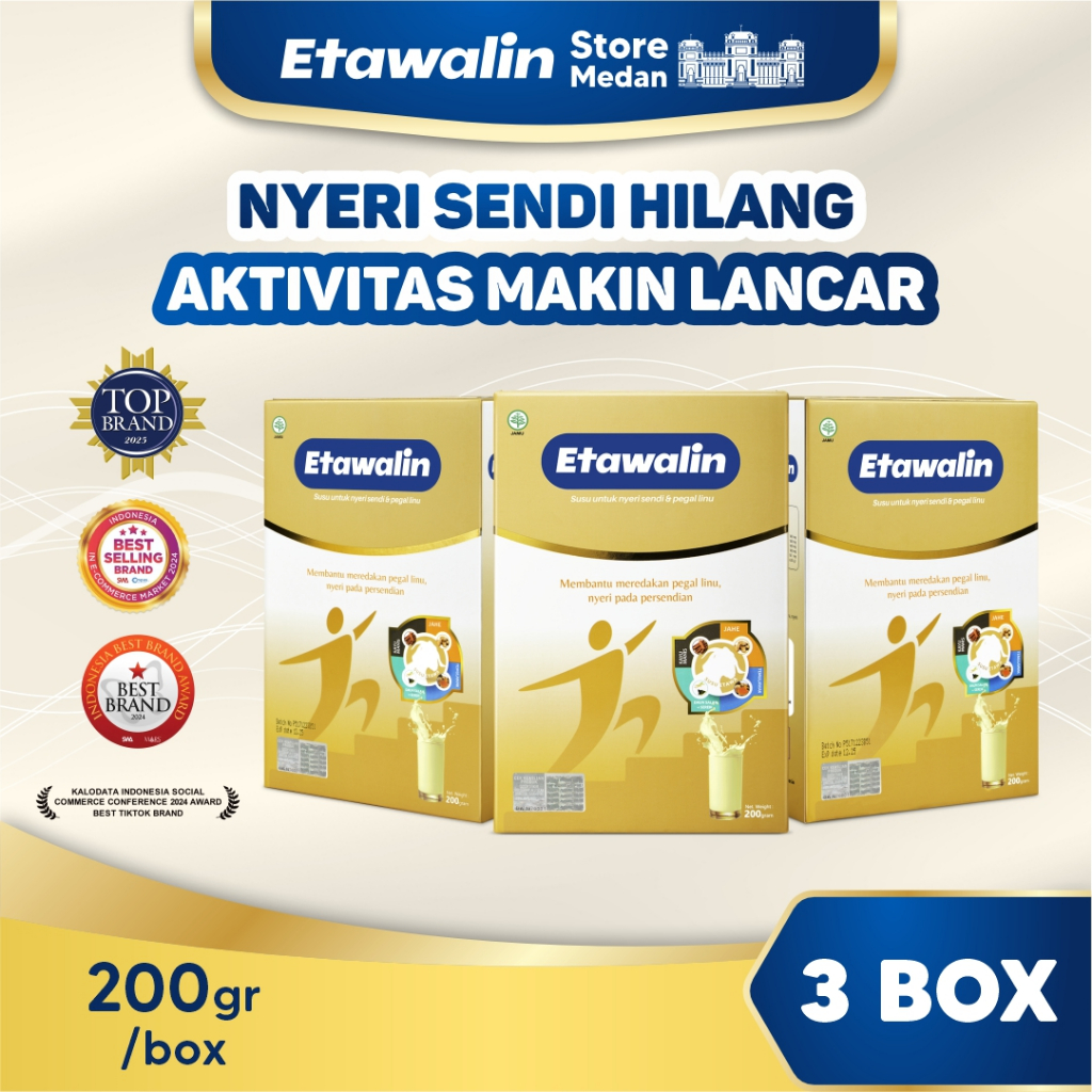 

Paket 3 Box Etawalin: Susu Kambing Menghilangkan Nyeri Sendi dan Asam Urat 200 Gram
