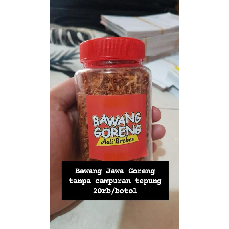 

BASEBA BAWANG MERAH GORENG JAWA