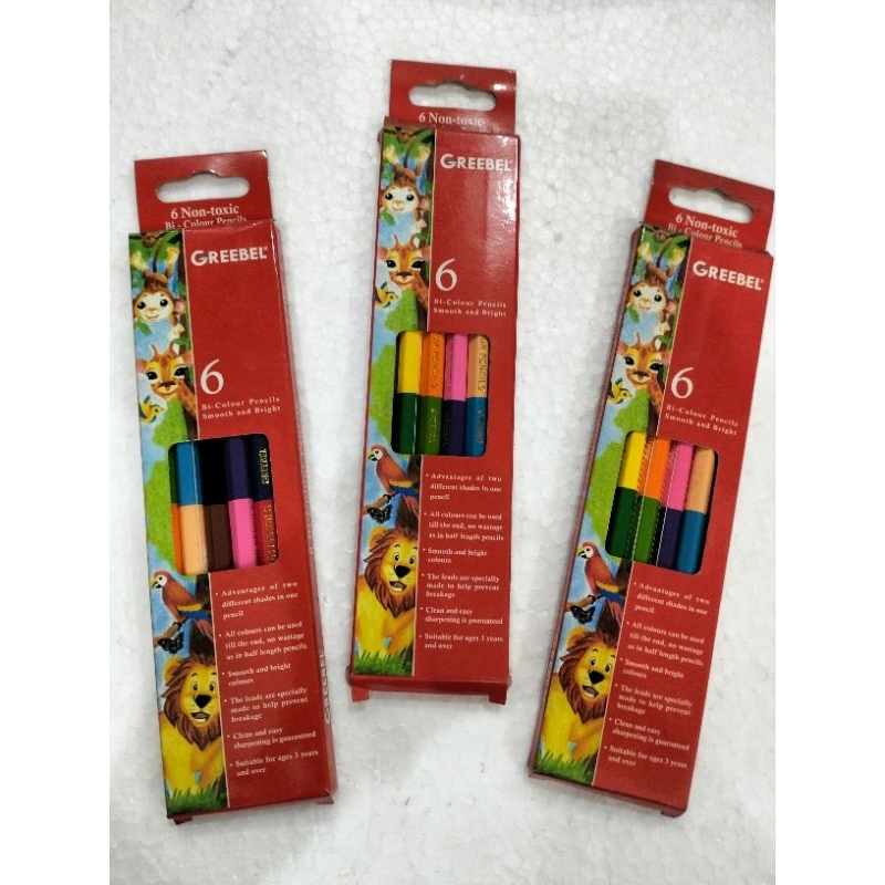

KLIR KAYU 6/12 merk GREEBEL KLIR KAYU 12 WARNA PENSIL GAMBAR ALAT GAMBAR