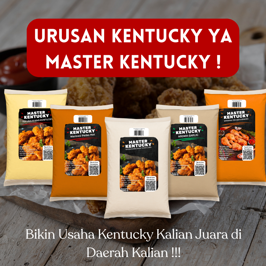

MASTER KENTUCKY Bumbu Marinasi Fried Chicken