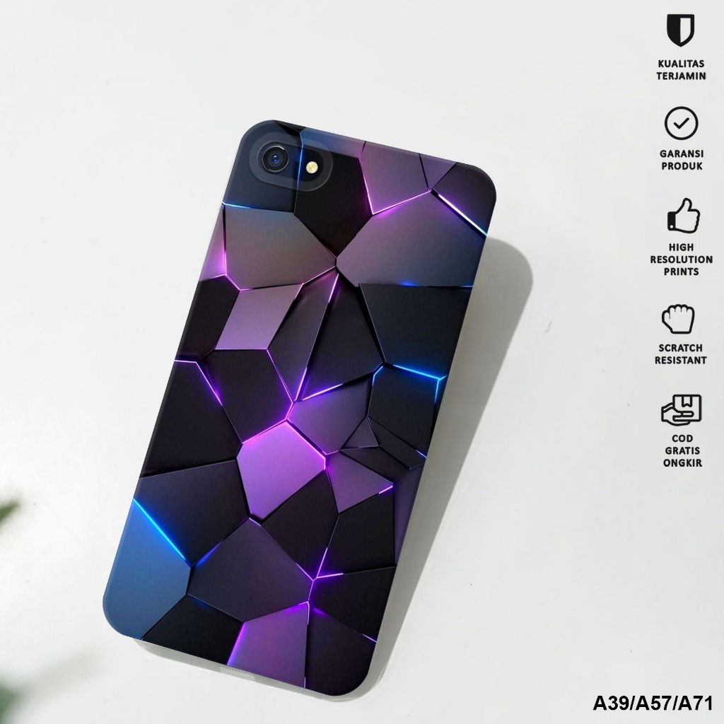 CASE OPPO A39/OPPO A57 - Softcase OPPO A39/OPPO A57 Motif Abstrak - Case Pro Camera - Case Hp OPPO A