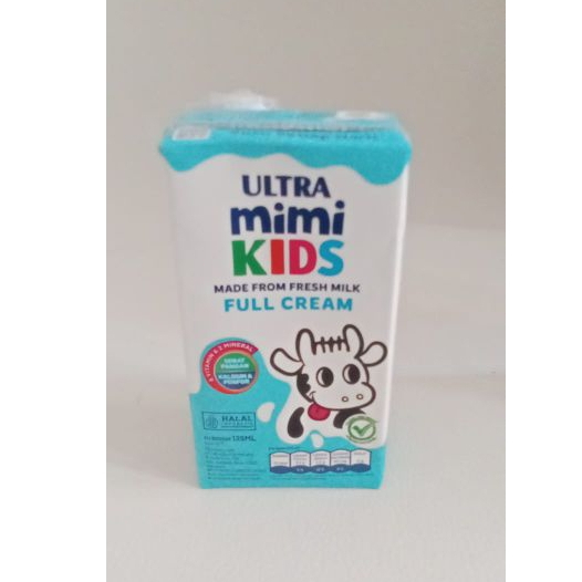 

Susu ULTRA Mimi Kids Ful Cream 125 ml - (1 Dus Isi 40 Pcs)