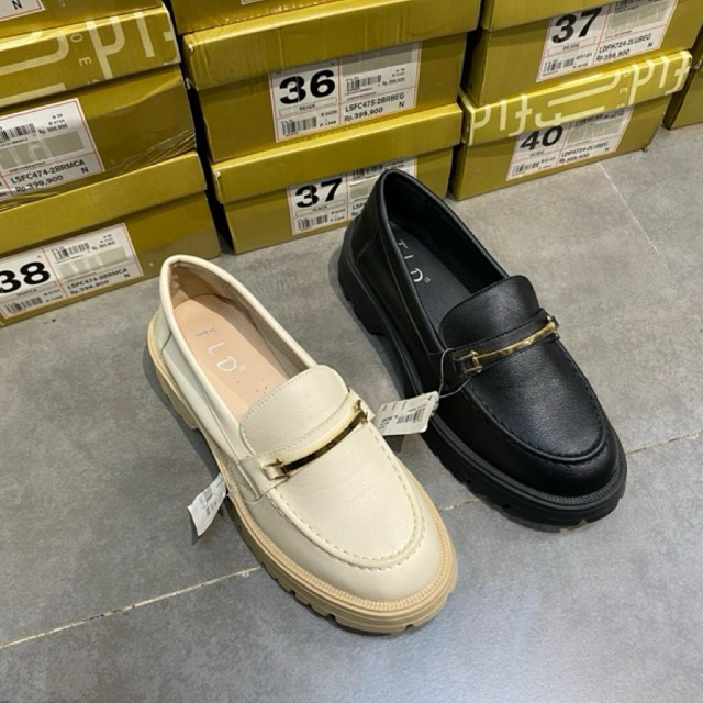 sepatu moccasin wanita fladeo ori 100%