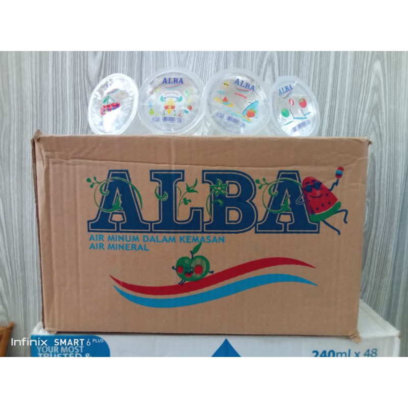 

Air Mineral Gelas Alba
